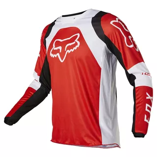 Motokrosový dres FOX 180 Lux Fluo Red MX22 - fluo červená