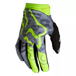 Women's Dirt Bike Glove FOX FOX 180 Skew Fluo Yellow MX22