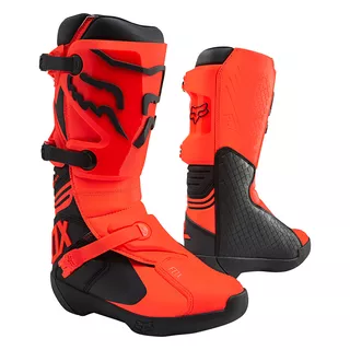 Dirt Bike Boot FOX FOX Comp Fluo Orange MX22