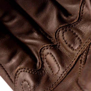 Moto rukavice Blauer Combo Dark Brown - tmavě hnědá