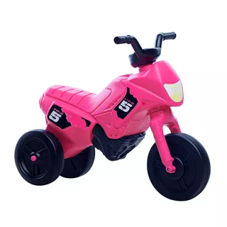 Balance Bike Enduro Mini - Black-Green - Magenta