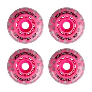 Inline Wheels WORKER TriGo Skate 64 mm - Pink - Pink