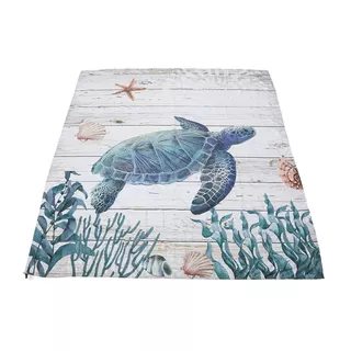 Одеяло за пикник inSPORTline Maritino 208x197 cм - turtle