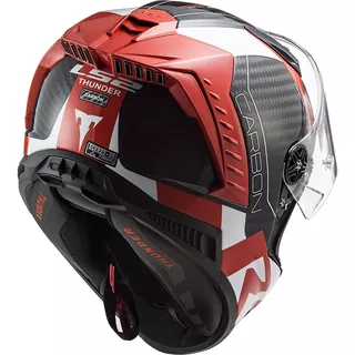 Motorcycle Helmet LS2 FF805 Thunder C Racing 1 - Gloss Red White