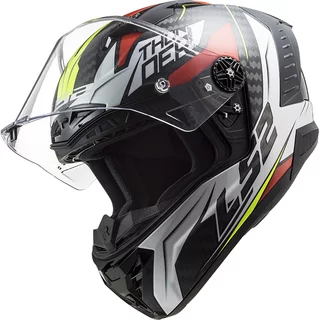 Motorcycle Helmet LS2 FF805 Thunder C Chase - Gloss White Red