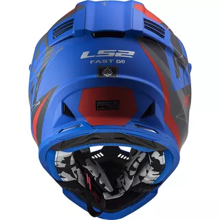 Moto prilba LS2 MX437 Fast Evo Alpha