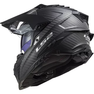 Enduro helma LS2 MX701 Explorer C Solid - Matt Carbon