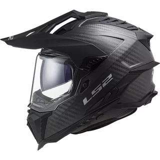 Enduro helma LS2 MX701 Explorer C Solid - Matt Carbon