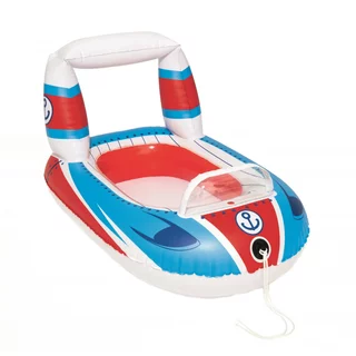 Children’s Inflatable Spaceship Ride-On Bestway Baby Boat - Blue-Red