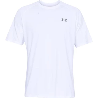 Men’s T-Shirt Under Armour Tech SS Tee 2.0 - White/Overcast Gray