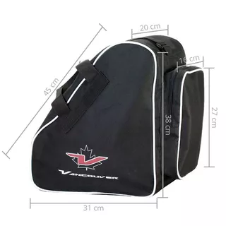 Spartan Skischuhtasche - schwarz