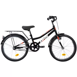 Kinderfahrrad DHS Teranna 2001 20" - Modell 2022 - schwarz