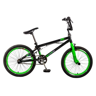 Freestyle bicykel DHS Jumper 2005 - model 2013 - čierno-modrá - čierno-zelená