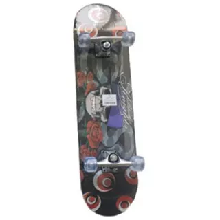 Spartan Super Board Skateboard - Black Knight