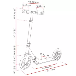 Scooter Street Surfing Urban XPR Black Pink