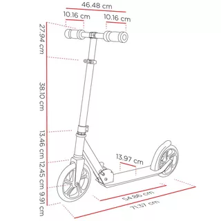 Tretroller Street Surfing Urban XPR Black Green