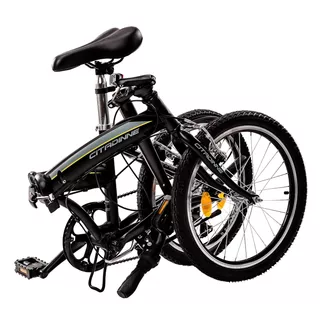 Skladací bicykel DHS Folder 2095 20" - model 2022 - Black