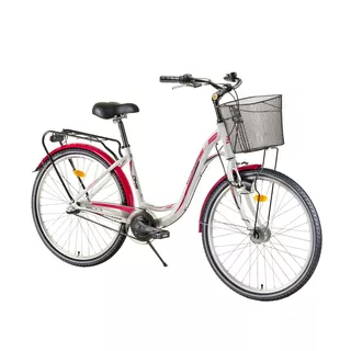 Městské kolo DHS Citadinne 2636 26" - model 2016 - Bleau-White