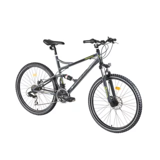 Full Suspension Bike DHS Terrana 2645 26” – 2016 - Gray-Black-Green