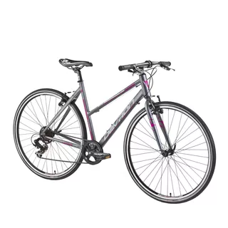 Rower crossover damski Devron Urbio LU1.8 - model 2016 - Dziecięcy błękit - Rubinowa mgła