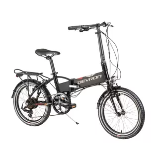 Folding E-Bike Devron 20124 20” – 2017 - Black