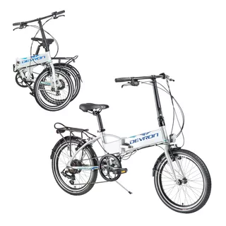 Skladací elektrobicykel Devron 20124 20" - model 2017 - šedá