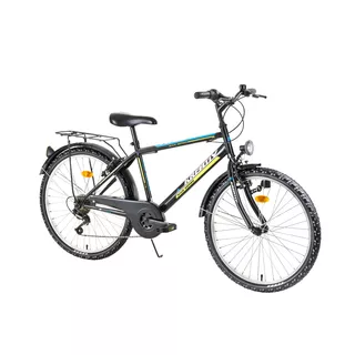 Junior Bike Kreativ 2413 24” – 2017 - Black-Green - Black-Green