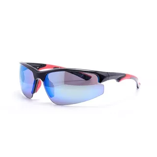 Granite Sport 18 sportliche Sonnenbrille - schwarz-orange - schwarz-rot