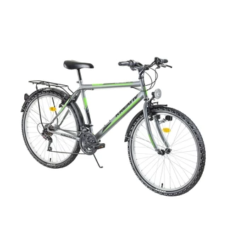 Trekingový bicykel Kreativ 2613 26" - model 2018 - Black - Grey