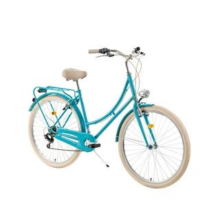 Urban Bike DHS Citadinne 2834 28” – 2018 - Dark Pink - Light Green