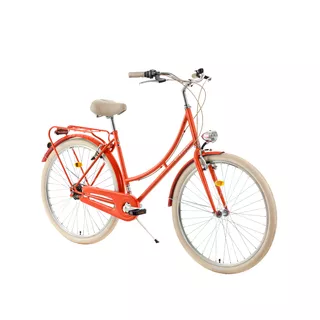 Urban Bike DHS Citadinne 2636 26” – 2018 - Light Green - Orange