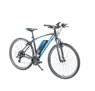 Crossowy rower elektryczny Devron 28161 28" - model 2018 - 20,5" - Czarny