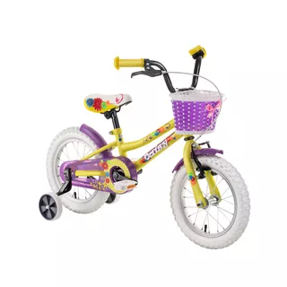 Detský bicykel DHS Daisy 1402 14" 4.0 - Purple