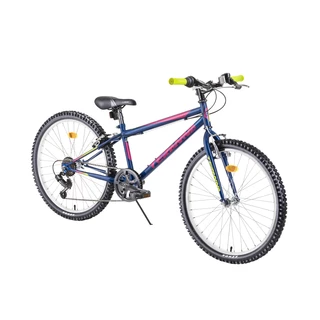 Juniorský bicykel DHS Teranna 2421 24" 4.0 - Green