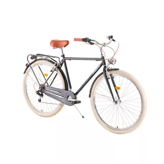 DHS Citadinne 2833 28" - Stadfahrrad Modell 2019 - schwarz - schwarz