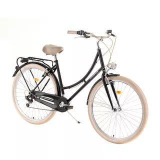 Mestský bicykel DHS Citadinne 2834 28" 4.0 - Black