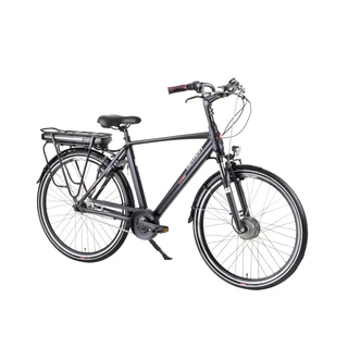 Miejski rower elektryczny Devron 28125A 28" 4.0 - Czarny