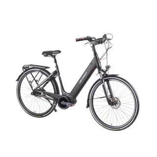 Miejski rower elektryczny Devron 28426 28" 4.0 - Czarny - Czarny