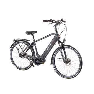 Elektryczny rower miejski Devron 28427 28" 4.0 - Czarny