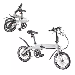 Folding E-Bike Devron 16201 16” – 2020 - White - White