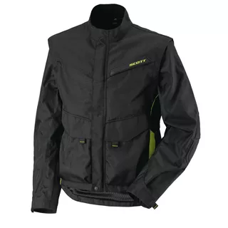 Motorradjacke Scott Adventure MXV - schwarz-grün - schwarz-grün