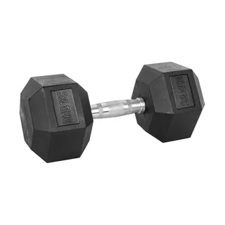 Jednoručka šestihran inSPORTline Hexsteel 22,5 kg