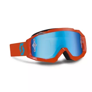 Motorradbrille Scott Hustle MXV - orange-blau