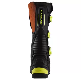 Motocross csizma Scott 350 Boot - fekete-zöld