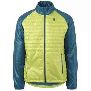 Jacket Scott Insuloft Light - Ink Blue-Chartreuse Yellow