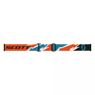 Motorradbrille Scott Hustle MXVI - Oxide Lila-Schwarz-Silber Chrome