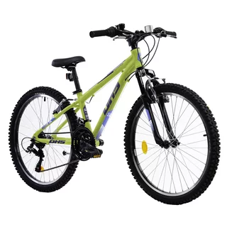 Junior kerékpár DHS Teranna 2423 24" 7.0 - zöld