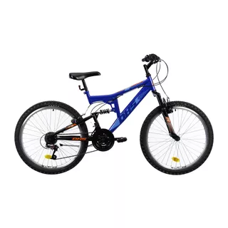 Full-Suspension Junior Bike DHS 2441 24” – 2021 - Grey - Blue