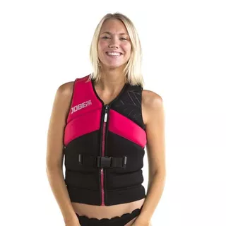 Women’s Life Vest Jobe Unify Women - Dark Teal, XS - Hot Pink