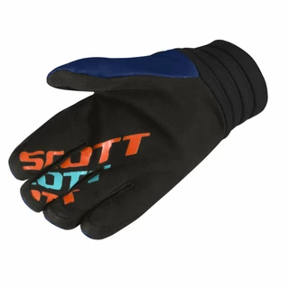 Motorcycle Gloves SCOTT 350 Insulated MXVII - Blue-Orange